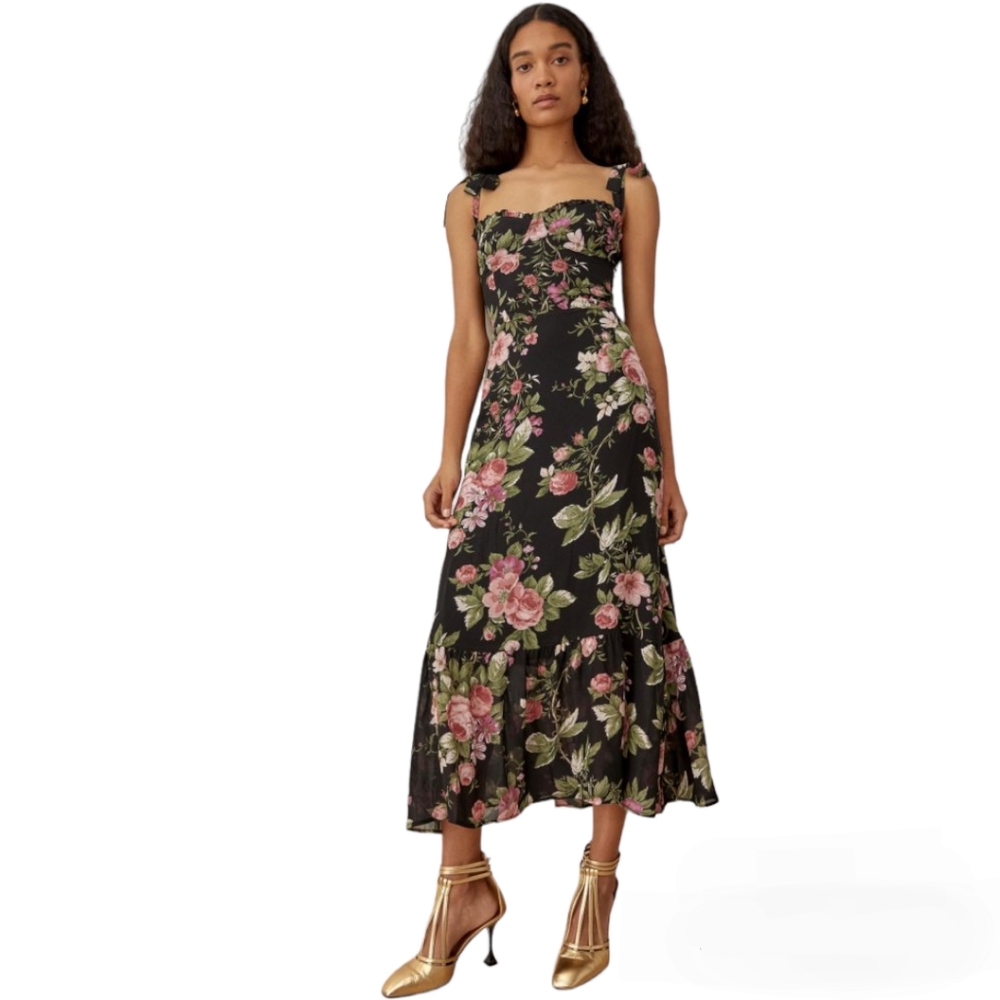 Reformation Nikita Floral Midi Dress 4